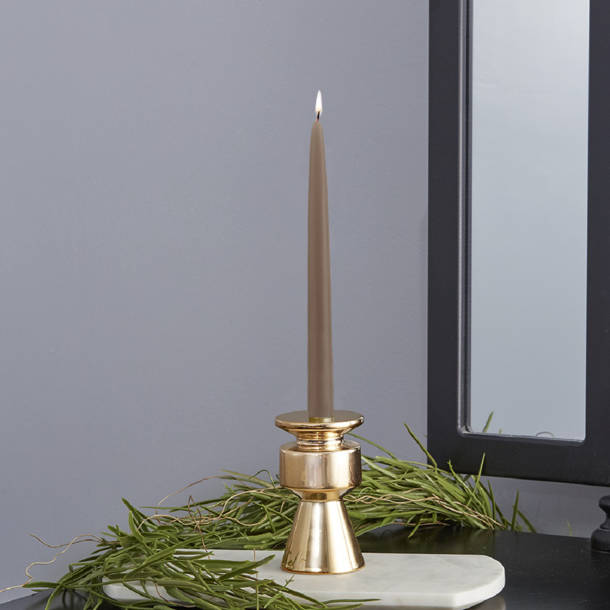 Zest Candle Unscented Taper Candle & Reviews Wayfair